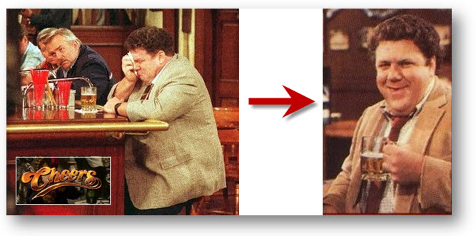 cheers-norm-crying2 Sad Norm, or Happy Norm? Come on lame friend, choose wisely!
